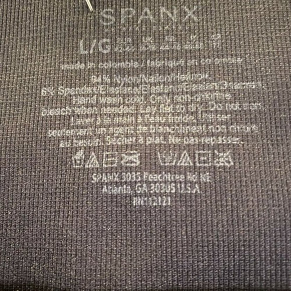 Spanx High Waisted Solid Black Everywhere Legging… - image 4